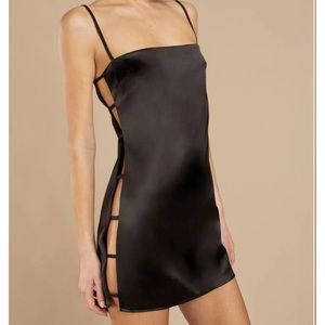 NEVER WORN Tobi black dress with side cut outs